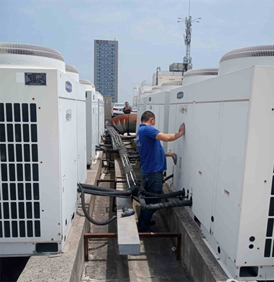 黑河市中央空调制热和不制冷系统维修方法